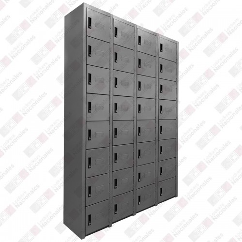Locker metálico de seguridad para Celulares y Tablets con 32 Puertas